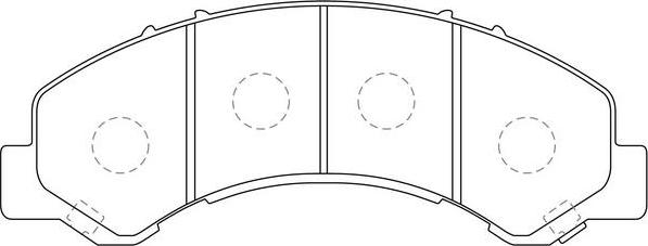 SB BP24491 - Kit de plaquettes de frein, frein à disque cwaw.fr