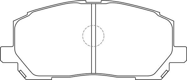 SB BP21457 - Kit de plaquettes de frein, frein à disque cwaw.fr