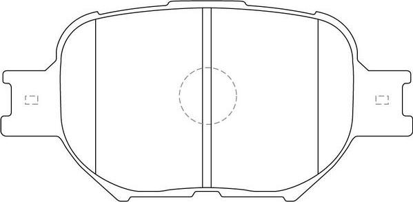 SB BP21430 - Kit de plaquettes de frein, frein à disque cwaw.fr