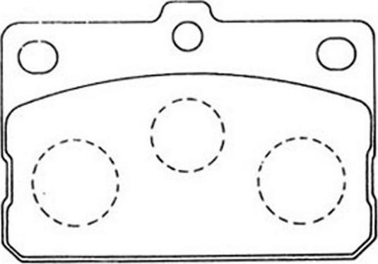 SB BP21014 - Kit de plaquettes de frein, frein à disque cwaw.fr