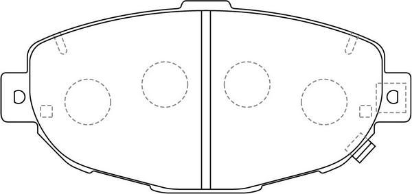 SB BP21231 - Kit de plaquettes de frein, frein à disque cwaw.fr