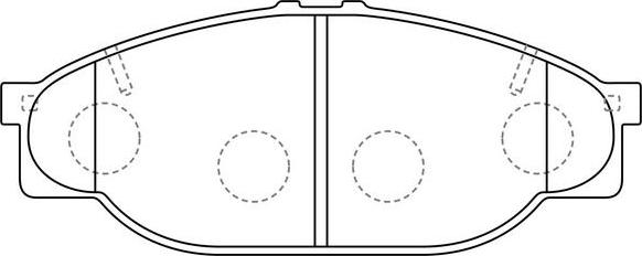 SB BP21227 - Kit de plaquettes de frein, frein à disque cwaw.fr