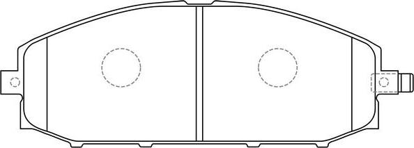 SB BP22413 - Kit de plaquettes de frein, frein à disque cwaw.fr