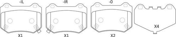 SB BP27003 - Kit de plaquettes de frein, frein à disque cwaw.fr