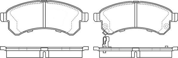 SB BP73002 - Kit de plaquettes de frein, frein à disque cwaw.fr