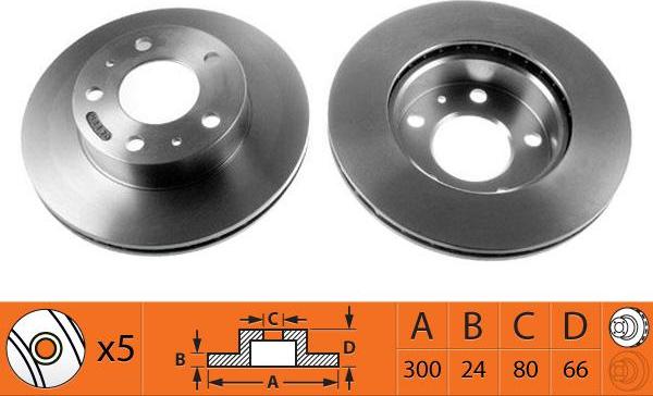 SB BR41103T - Disque de frein cwaw.fr