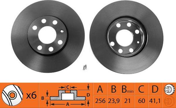 SB BR34109T - Disque de frein cwaw.fr