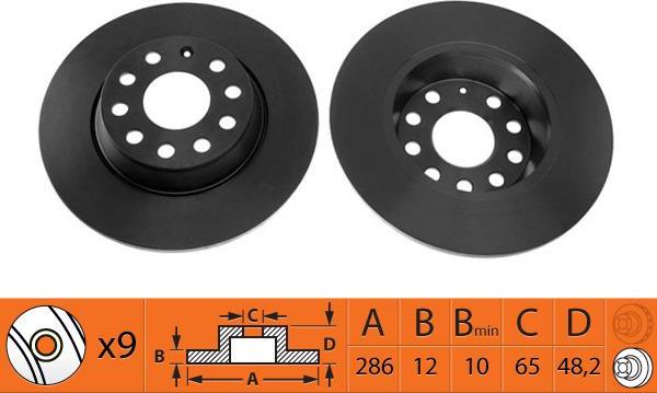 SB BR33131 - Disque de frein cwaw.fr