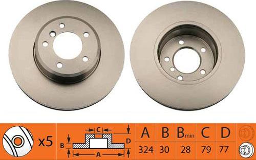 SB BR32118T - Disque de frein cwaw.fr