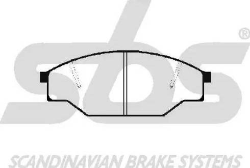 SBS 1501229963 - Kit de plaquettes de frein, frein à disque cwaw.fr