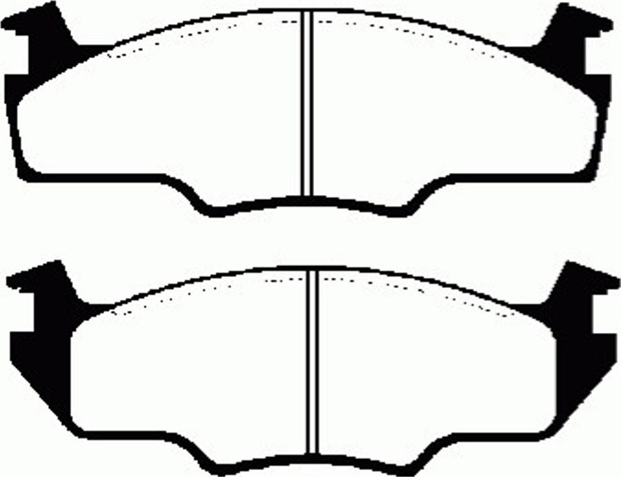 SBS 1501224709 - Kit de plaquettes de frein, frein à disque cwaw.fr