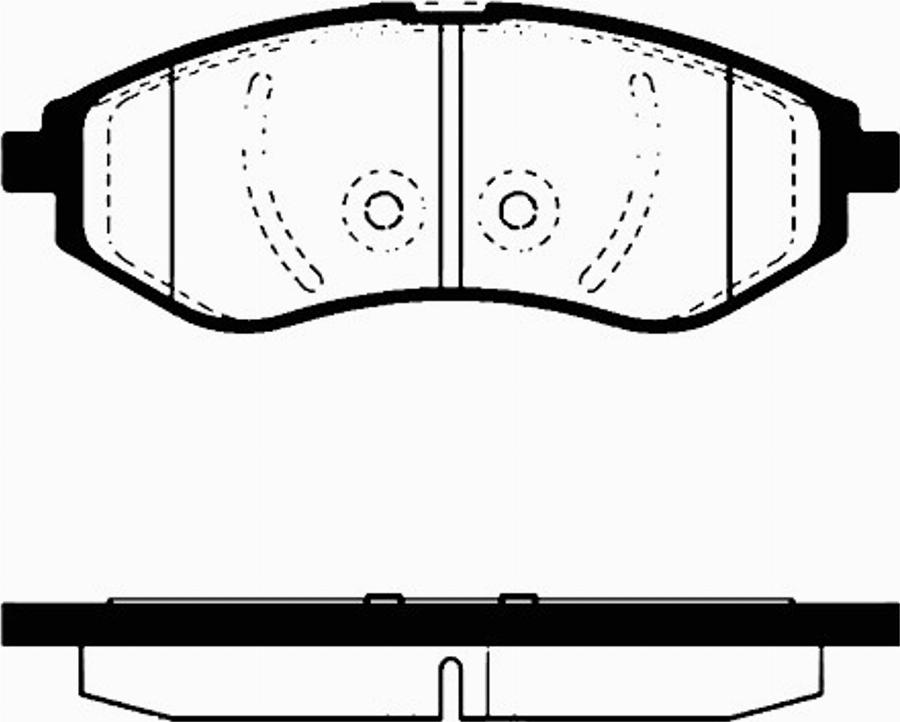 SBS 1501225007 - Kit de plaquettes de frein, frein à disque cwaw.fr