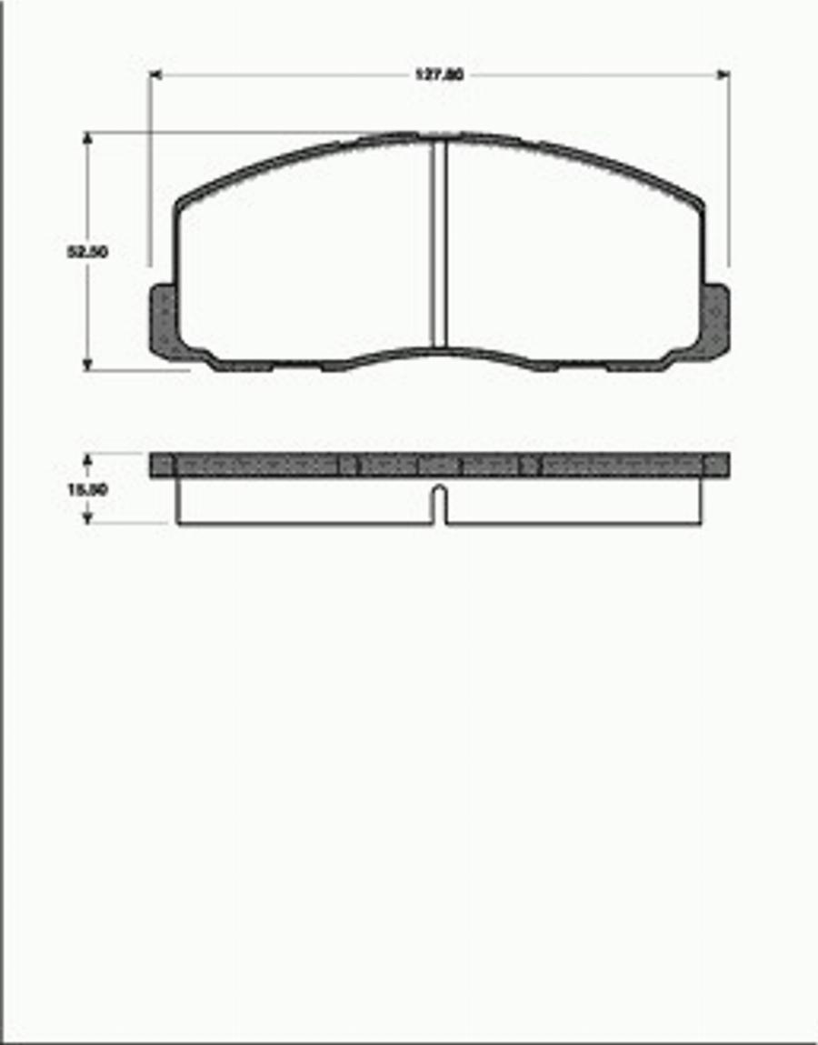 SBS 1501223004 - Kit de plaquettes de frein, frein à disque cwaw.fr