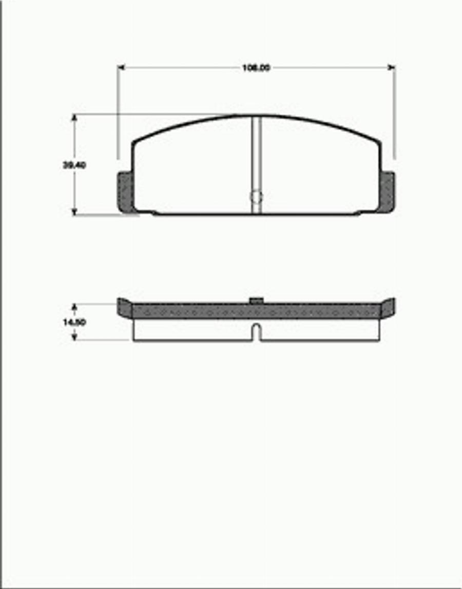 SBS 1501223014 - Kit de plaquettes de frein, frein à disque cwaw.fr