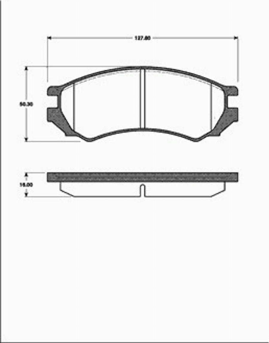 SBS 1501222219 - Kit de plaquettes de frein, frein à disque cwaw.fr