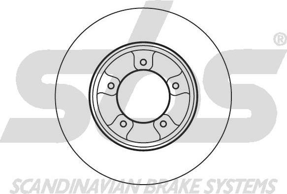 SBS 1815204561 - Disque de frein cwaw.fr