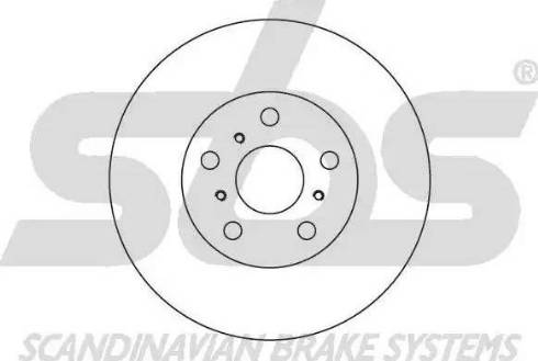 SBS 1815204531 - Disque de frein cwaw.fr