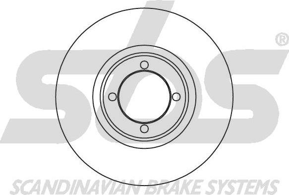 SBS 1815204811 - Disque de frein cwaw.fr