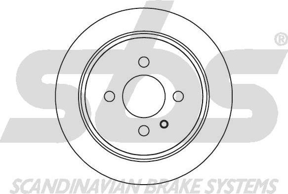 SBS 1815201573 - Disque de frein cwaw.fr