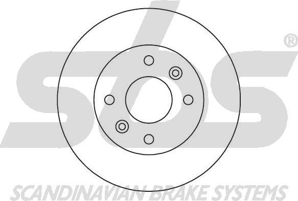 SBS 1815203949 - Disque de frein cwaw.fr