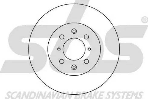 SBS 1815202648 - Disque de frein cwaw.fr