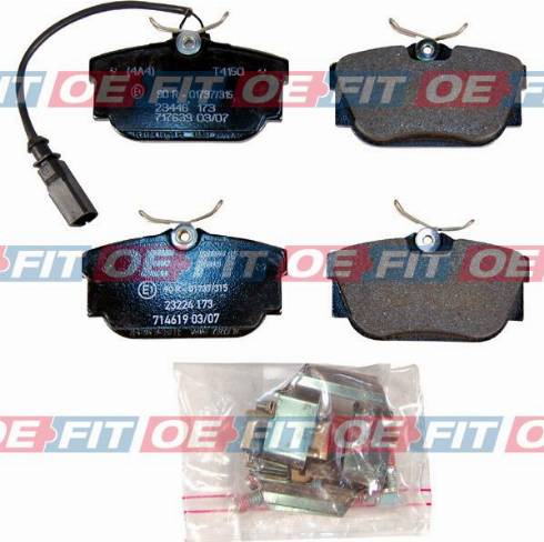 Schaeferbarthold 315 18 228 03 43 - Kit de plaquettes de frein, frein à disque cwaw.fr