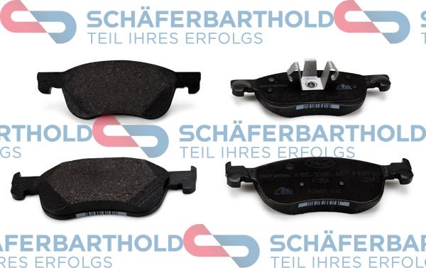 Schferbarthold 948 06 773 01 11 - Kit de plaquettes de frein, frein à disque cwaw.fr