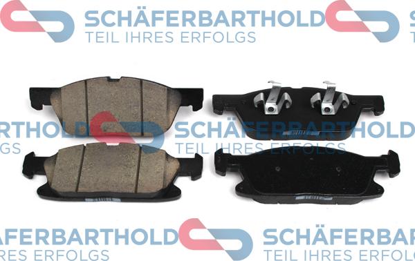 Schferbarthold 942 06 759 01 11 - Kit de plaquettes de frein, frein à disque cwaw.fr