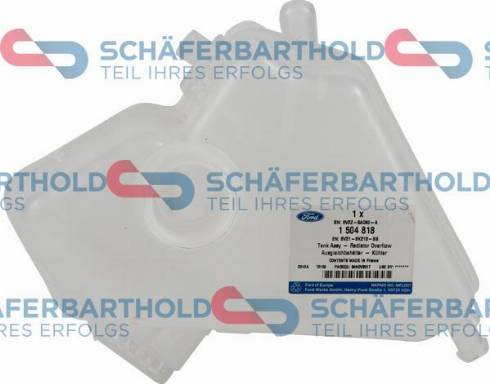 Schferbarthold 928 06 340 01 11 - Vase d'expansion, liquide de refroidissement cwaw.fr