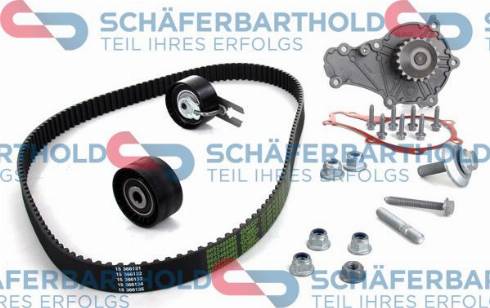 Schferbarthold 928 06 719 01 11 - Pompe à eau + kit de courroie de distribution cwaw.fr