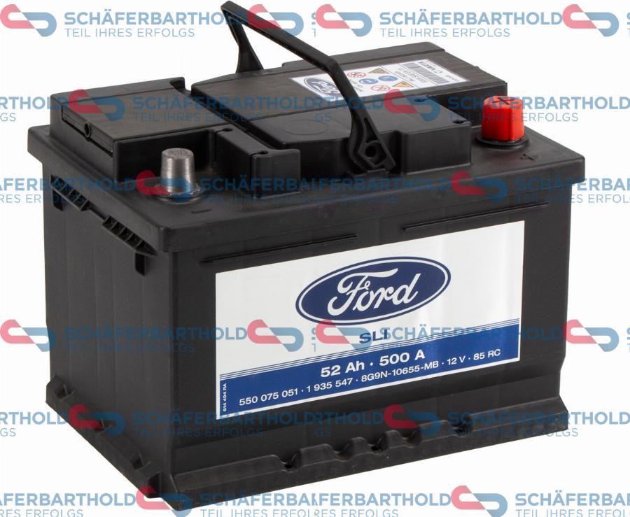 Schferbarthold 415 06 955 01 11 - Batterie de démarrage cwaw.fr