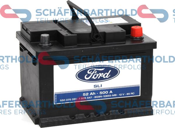 Schferbarthold 415 06 655 01 11 - Batterie de démarrage cwaw.fr