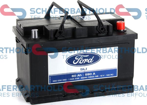 Schferbarthold 415 06 664 01 11 - Batterie de démarrage cwaw.fr