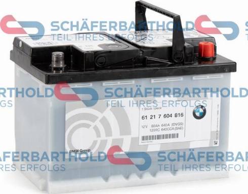 Schferbarthold 415 02 665 01 11 - Batterie de démarrage cwaw.fr