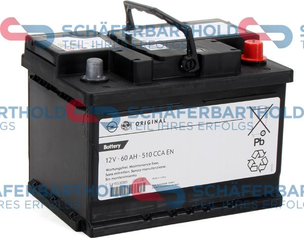 Schferbarthold 415 16 661 01 11 - Batterie de démarrage cwaw.fr