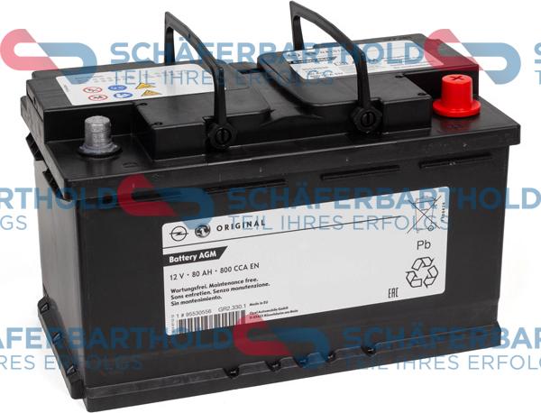 Schferbarthold 415 16 680 01 11 - Batterie de démarrage cwaw.fr