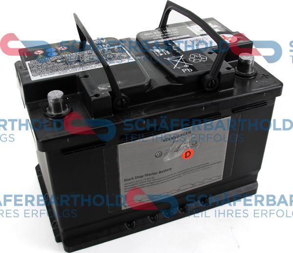 Schferbarthold 415 18 668 01 11 - Batterie de démarrage cwaw.fr