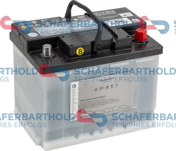 Schferbarthold 415 18 662 01 11 - Batterie de démarrage cwaw.fr