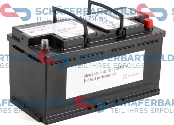 Schferbarthold 415 12 605 01 11 - Batterie de démarrage cwaw.fr