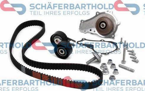 Schferbarthold 300 06 404 01 11 - Pompe à eau + kit de courroie de distribution cwaw.fr