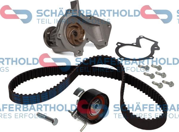 Schferbarthold 300 06 400 01 11 - Pompe à eau + kit de courroie de distribution cwaw.fr