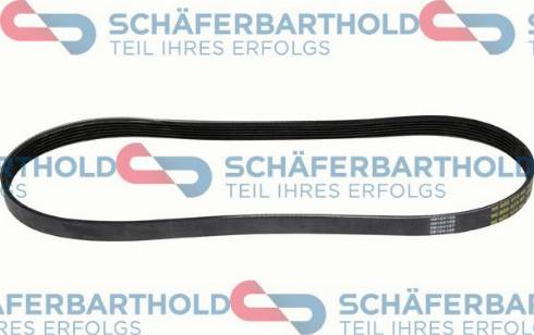 Schferbarthold 300 06 858 01 11 - Courroie trapézoïdale à nervures cwaw.fr