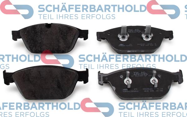 Schferbarthold 315 04 140 01 11 - Kit de plaquettes de frein, frein à disque cwaw.fr