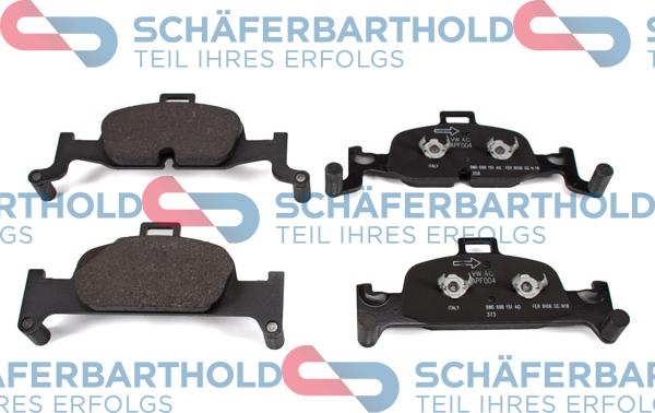 Schferbarthold 315 04 133 01 11 - Kit de plaquettes de frein, frein à disque cwaw.fr