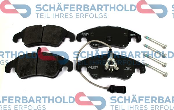 Schferbarthold 315 04 122 01 11 - Kit de plaquettes de frein, frein à disque cwaw.fr