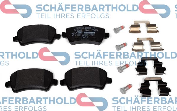 Schferbarthold 315 06 192 01 11 - Kit de plaquettes de frein, frein à disque cwaw.fr