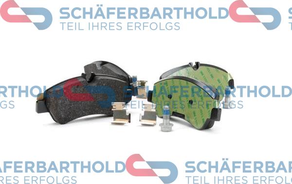 Schferbarthold 315 06 257 01 11 - Kit de plaquettes de frein, frein à disque cwaw.fr