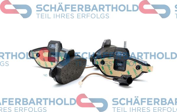 Schferbarthold 315 06 267 01 11 - Kit de plaquettes de frein, frein à disque cwaw.fr