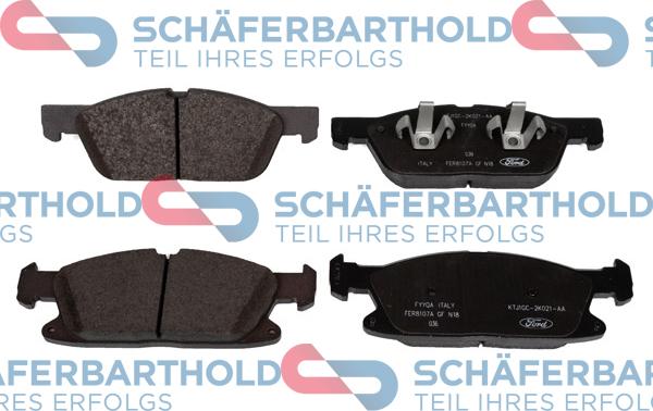 Schferbarthold 315 06 239 01 11 - Kit de plaquettes de frein, frein à disque cwaw.fr