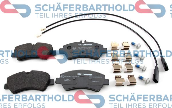 Schferbarthold 315 06 234 01 11 - Kit de plaquettes de frein, frein à disque cwaw.fr